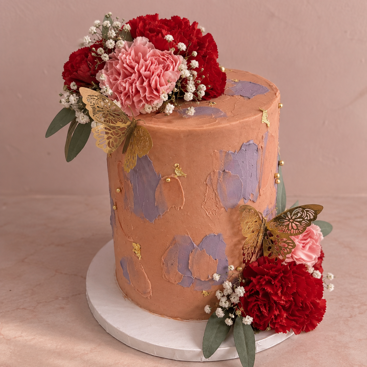 Floral Butterfly Cake