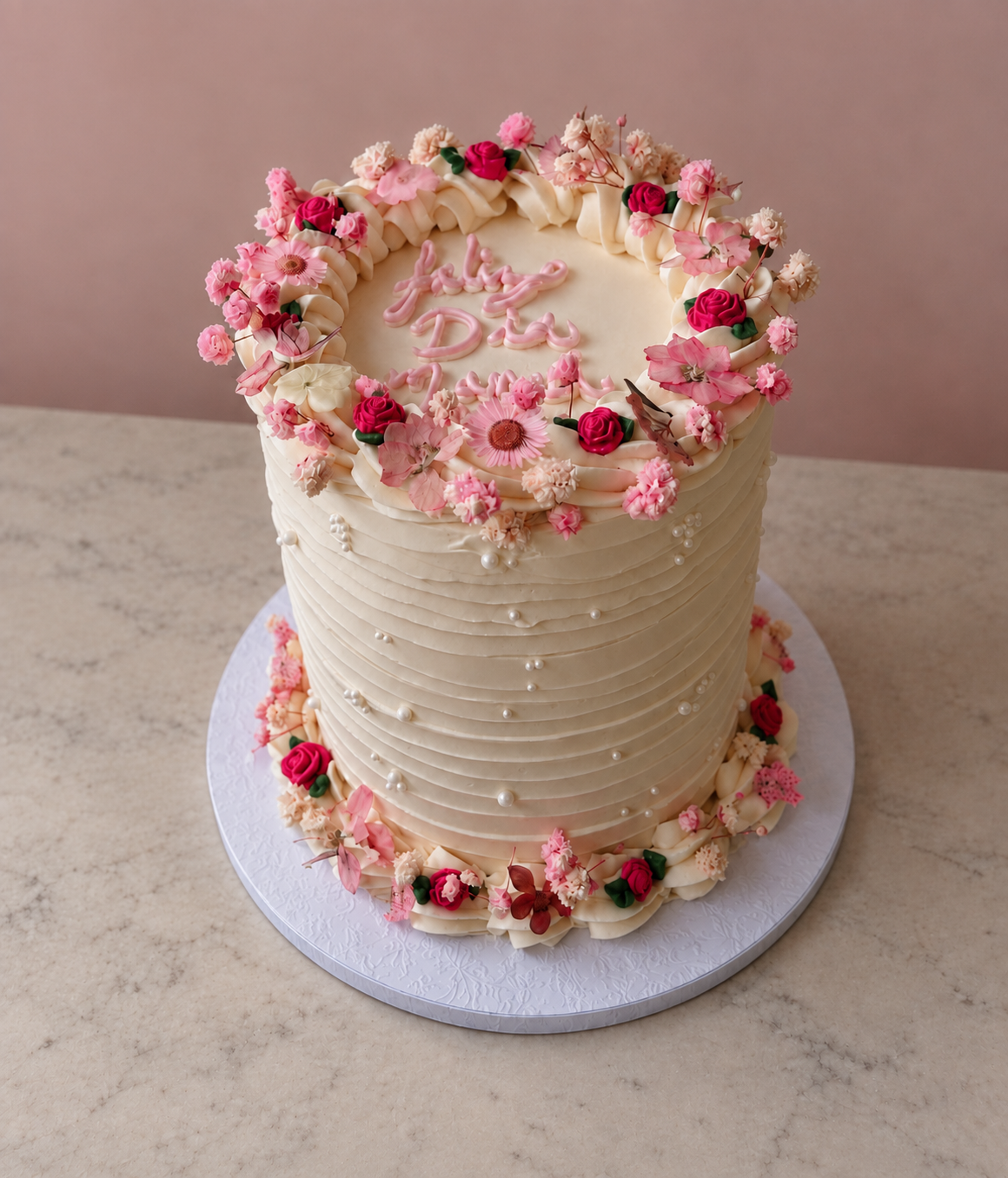 Flower Crown Cake