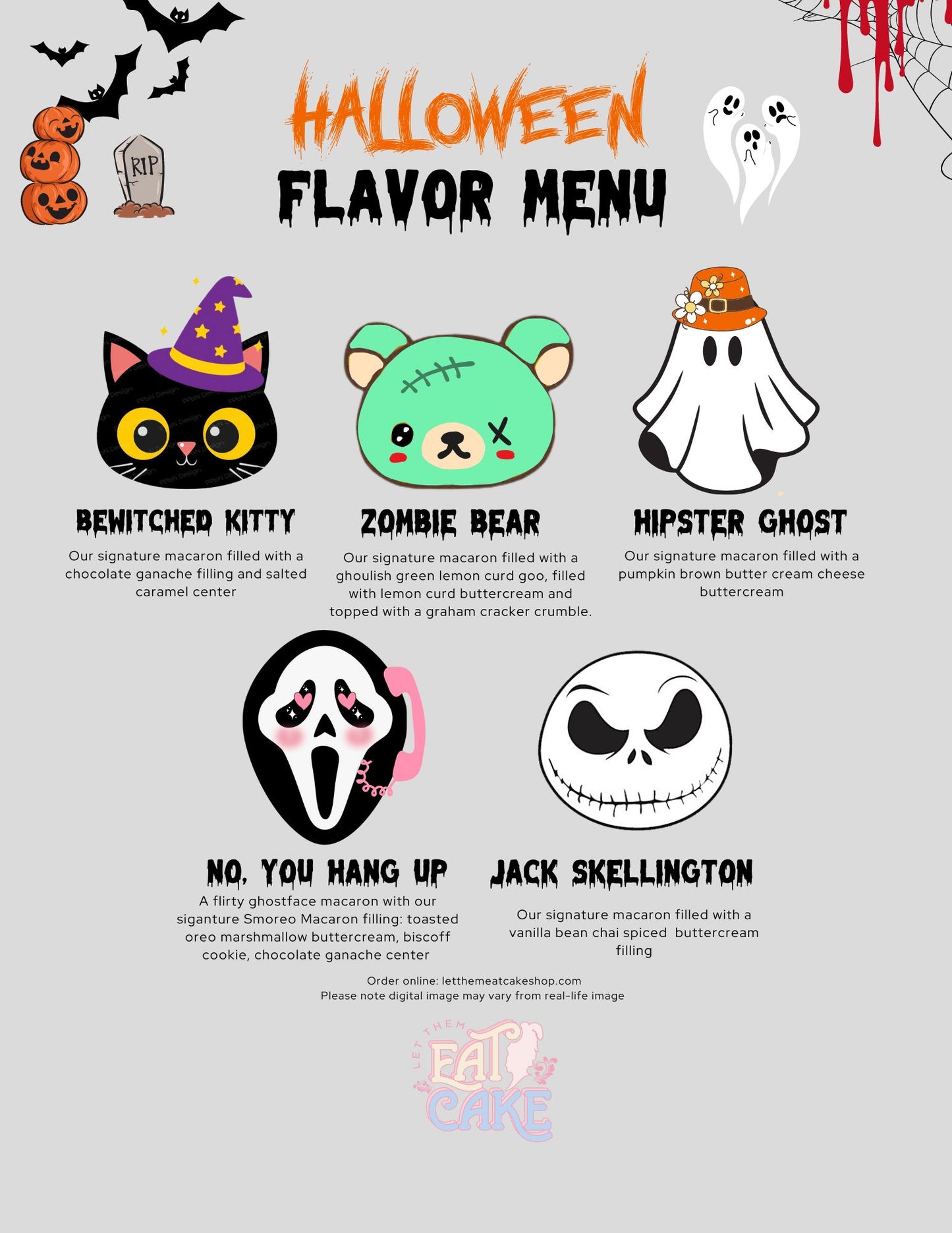 HALLOWEEN Character Macarons